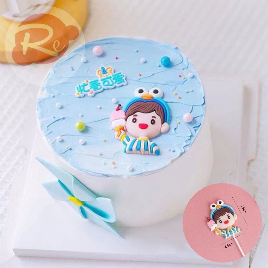 [SIÊU RẺ❤️] – Que cắm Silicon (Mẫu 7) - Trang trí bánh sinh nhật bánh kem