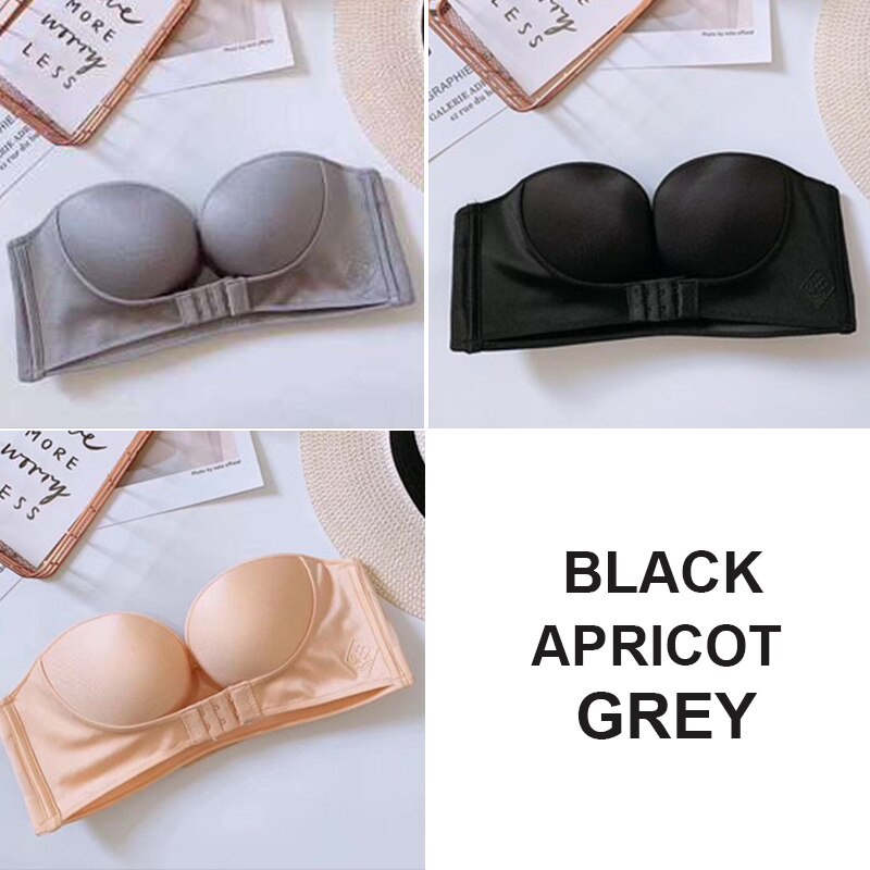 Set 3 áo ngực Finetoo không dây cài phía trước cúp ngực A/B