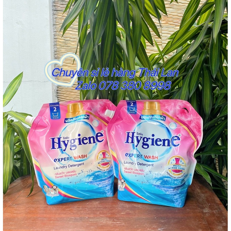 Nước Giặt Xả 2in1 Hygiene 1800ml Thái Lan