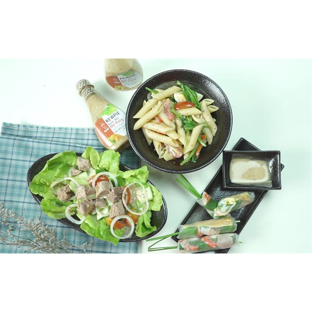 Nước sốt mè rang Kewpie chai 210ml NƯỚC XỐT SALAD
