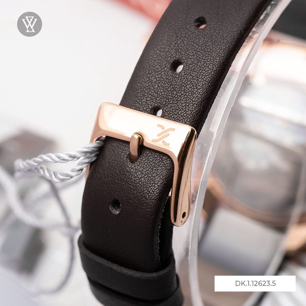 Đồng Hồ Quartz Nữ Daniel Klein WATCHSTORE DK.1.12623.5 Mặt Kính Khoáng 33mm, Dây Da, Vỏ Thép Không Gỉ