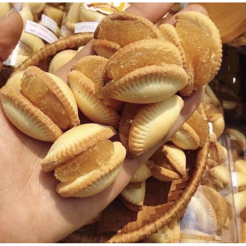 bánh sò kẹp nhân dứa