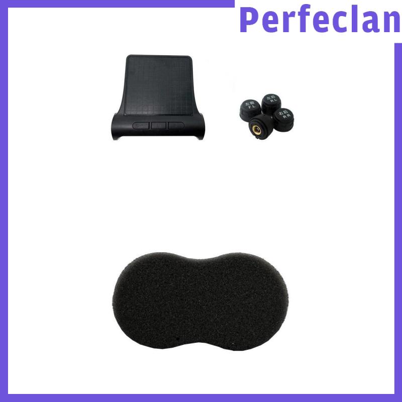 Thiết bị giám sát áp suất lốp xe không dây TPMS với 4 cảm biến ngoài tiện lợi