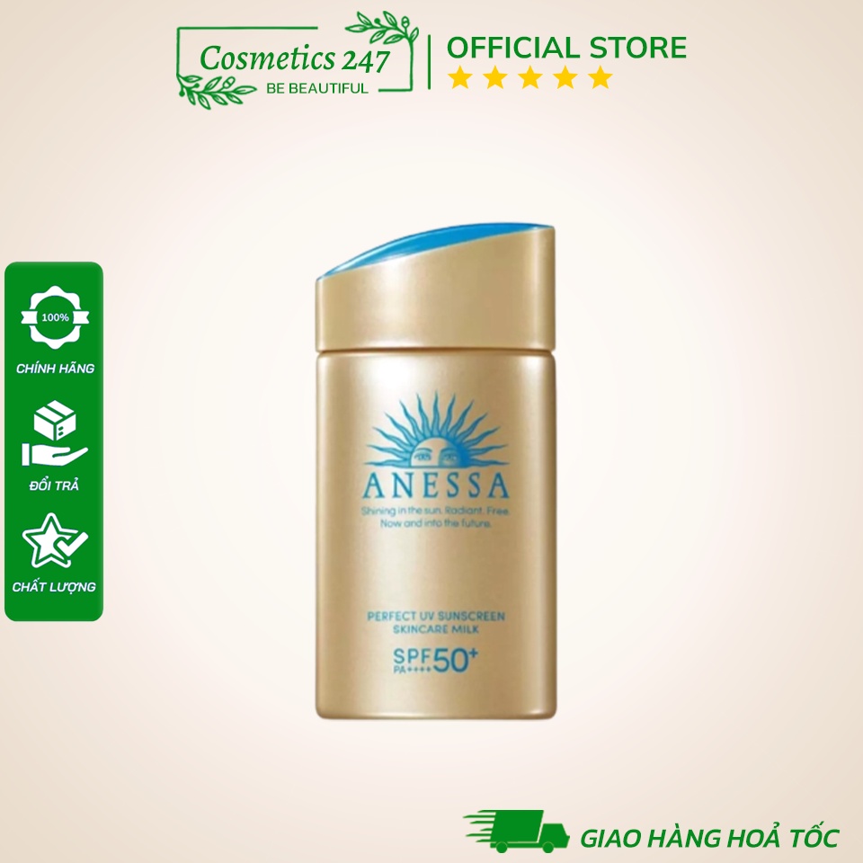 Kem chống nắng Anessa Perfect UV Sunscreen Skincare Milk SPF 50+ PA++++ 60ml