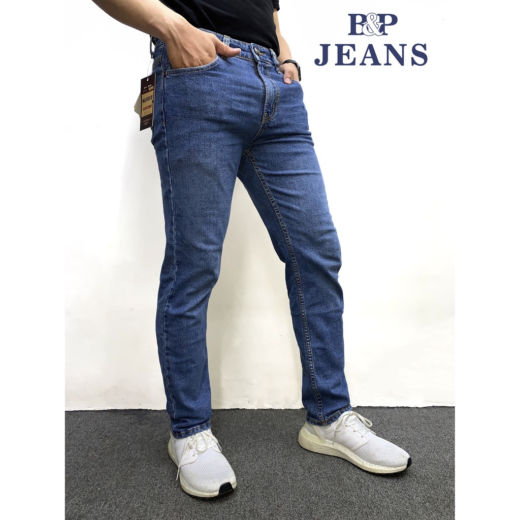 [B&PJeans NAFUCO 01] Quần Jeans Cotton Co Dãn Thời Trang_ Hàng Cao Cấp_Form Chuẩn_Vải Đẹp_Trẻ Trung, Nam Tính