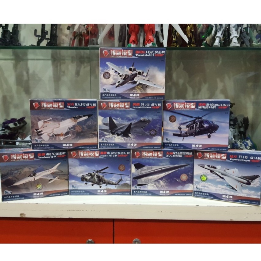 Mô hình tỷ lệ 1/144 Moderns Vehicle Airplane máy bay phù hợp trưng bày sa bàn Diodrama