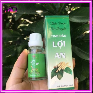 Tinh dầu Lợi An chính hãng 20ml, ho đờm, cảm lạnh Tinh dầu bôi ho, sổ mũi, khò khè cho bé Lợi An tặng kèm quà cho bé