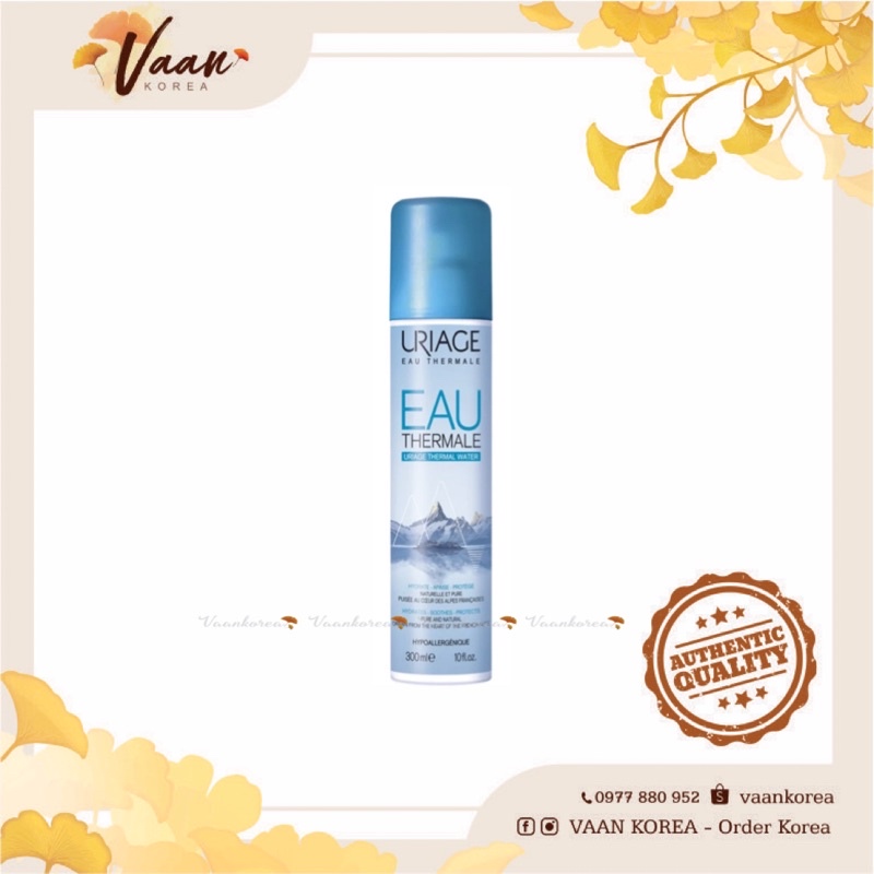 [300ml] Xịt khoáng Uriage Eau Thermale Water (Date 06/2023)