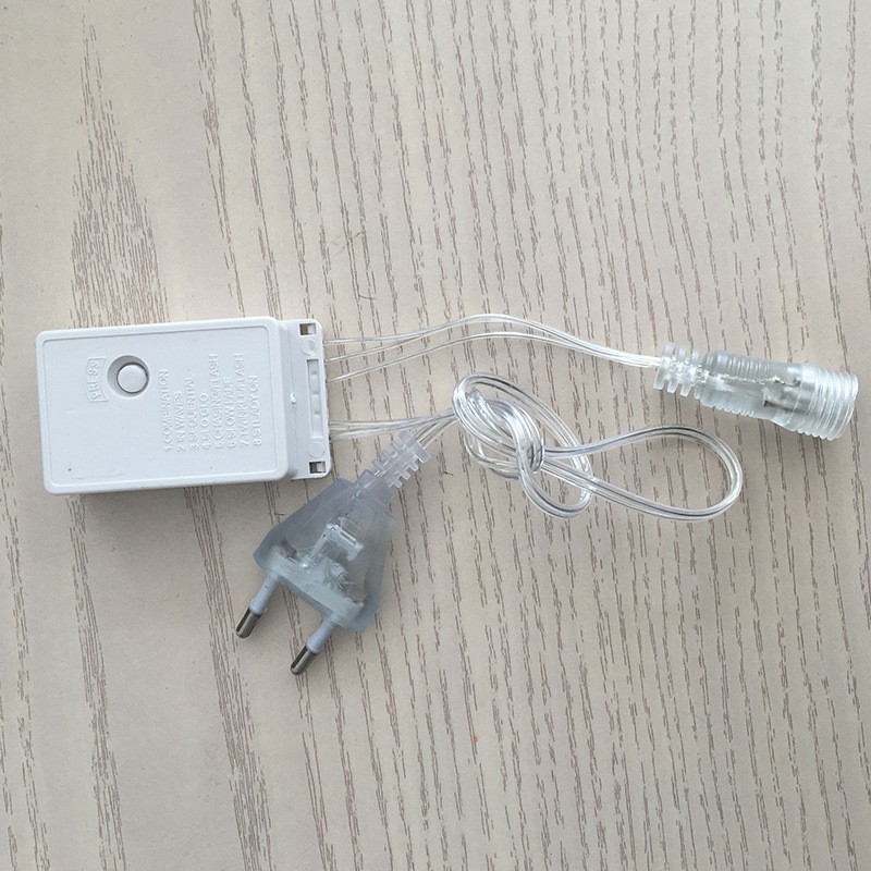 Dây Nguồn 2 Chấu, 3 Chấu Cho Đèn Led Rèm
