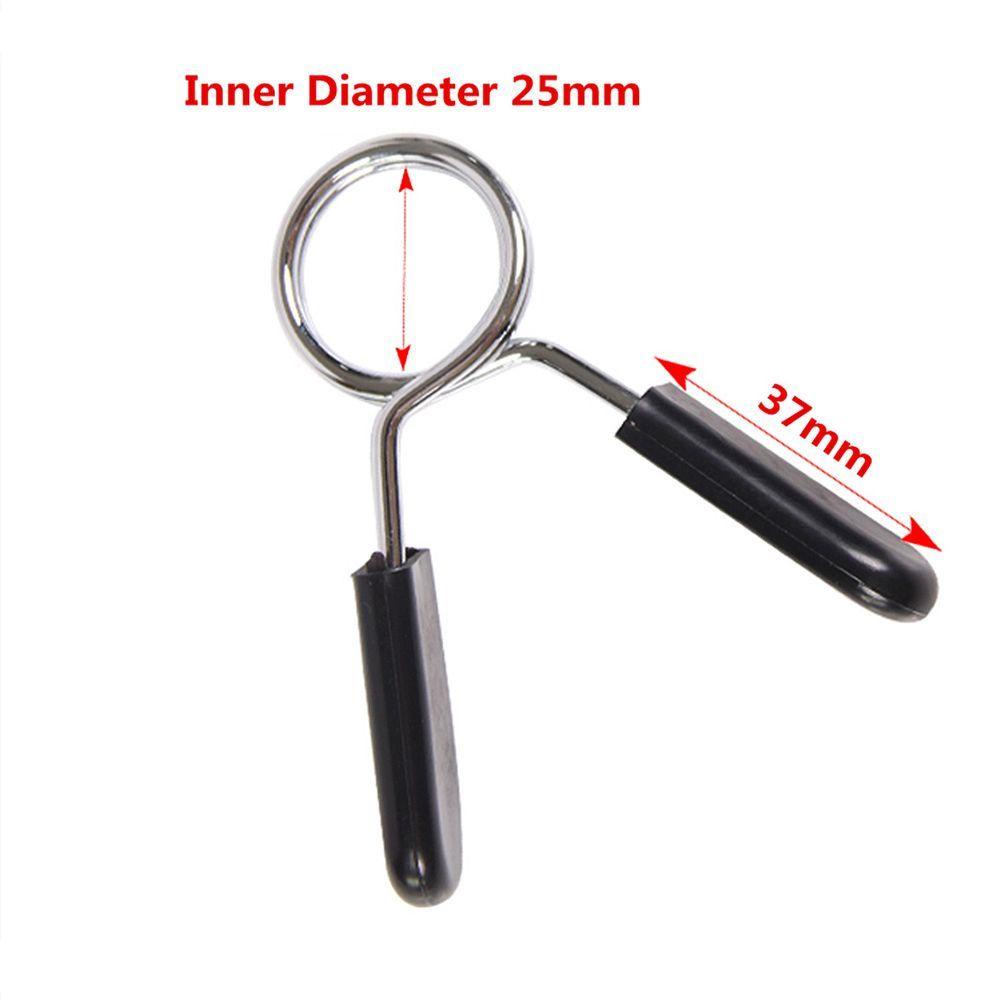 Kẹp Thanh Tạ 1 Lỗ 25mm Chống Trộm An Toàn Hỗ Trợ Luyện Tập Thể Hình