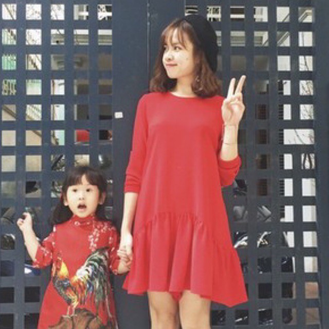 Jumpsuit dáng váy suông Zara buộc nơ lưng
