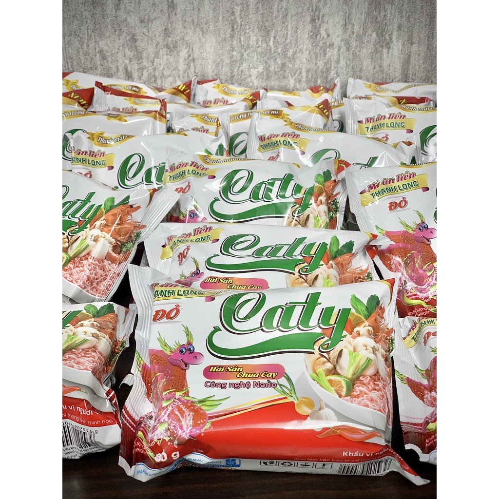 Mì Thanh Long Đỏ Caty Hải Sản Chua Cay