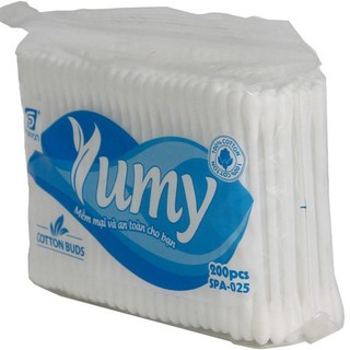 combo 2 gói bông tăm yumy ( 200 chiếc)