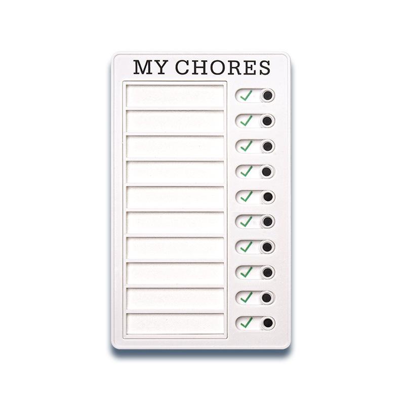 Bảng Nhựa Ghi Nhớ, ghi chú Checklist khoa học Văn Phòng Phẩm Decorme