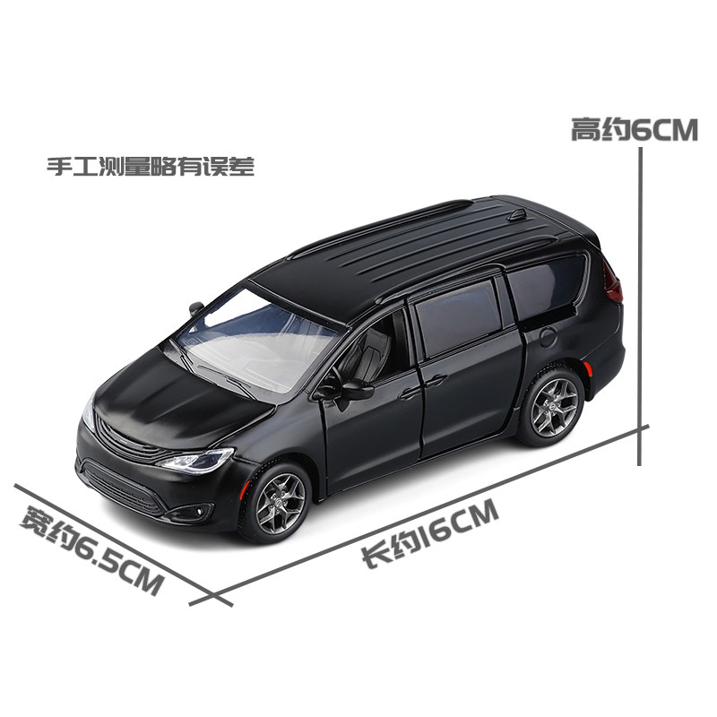 Chrysler Chrysler Pacifica MPV Hợp Kim Xe Ô Tô Mẫu 1: 32 Âm Thanh Xe Ô Tô Có Giảm Chấn Lái Kim Loại Sáu Cửa Đồ Chơi Trang Trí Ô Tô Bộ Sưu Tập Mô Hình Xe Hơi Trang Trí