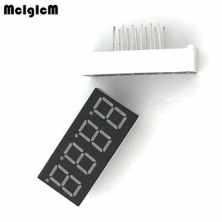 Mcigicm 200Pcs  7 segment Common Anode 4 Bit digital Tube 0.36" 0.36in. Red LED Display Digital tube