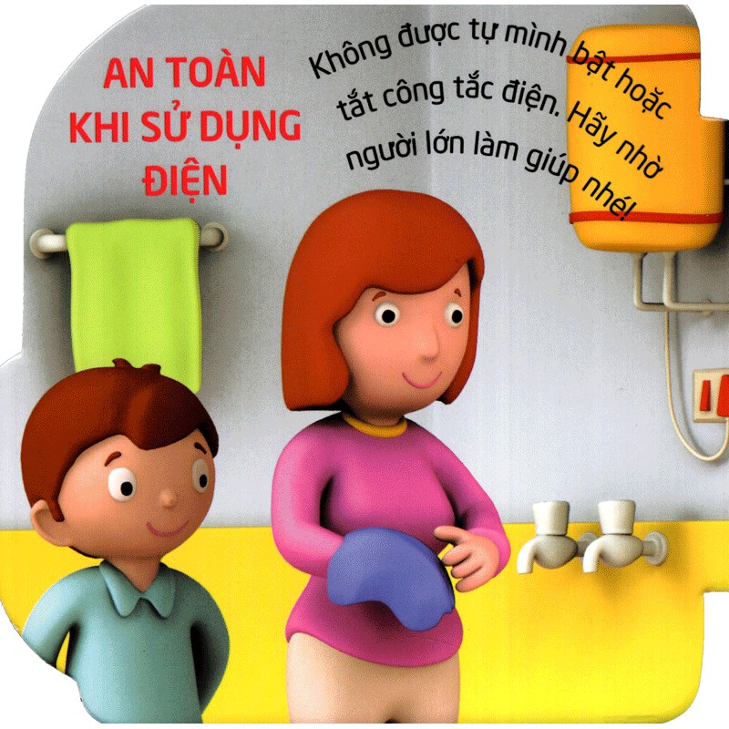 Sách: Thế Giới Trong Mắt Em - An Toàn