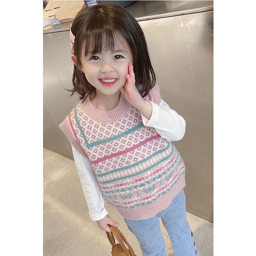 Áo Khoác Len Không Tay Thời Trang Xuân Thu Cho Nữ