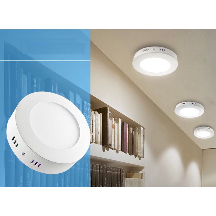 Đèn Led Ốp Nổi Áp Trần 18w Hình Tròn Ánh Sáng Trắng Tiết Kiệm Điện Năng Khả Năng Sinh Nhiệt Thấp