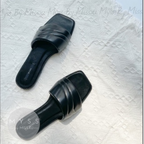 Dép nữ quai ngang chỉ giữa 1cm thời trang MYSS - DE94