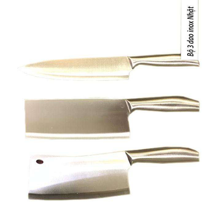 combo 3 cây dao nhật inox