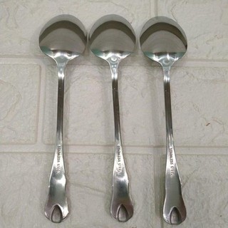 Sét 5 chiếc Thìa và rĩa giọt nước Inox hàng đẹp dày dặn, các cỡ