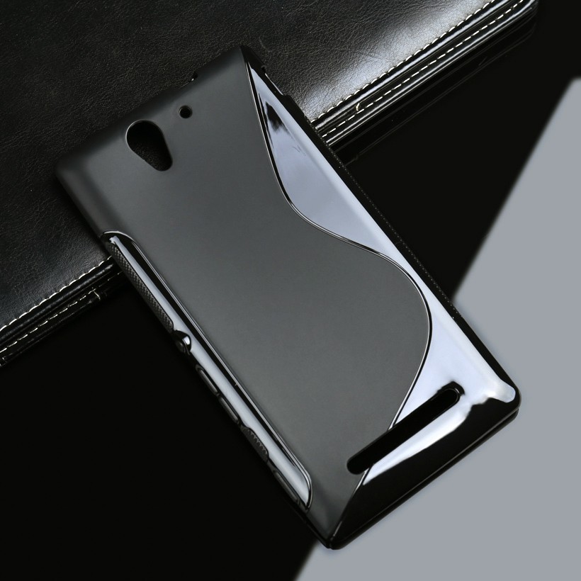 Ốp điện thoại silicon chống trượt cao cấp cho Sony Xperia C3 D2533 C3 Dual