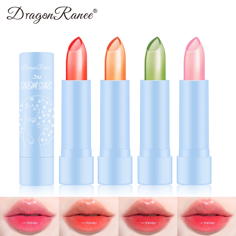Hàng Có Sẵn Son Môi Thay Đổi Nhiệt Độ Son Dưỡng Ẩm Màu Nhẹ Son Dưỡng Sửa Chữa Môi Dạng Thạch Xỉn Màu Thanh Toán Khi Nhận Hàng