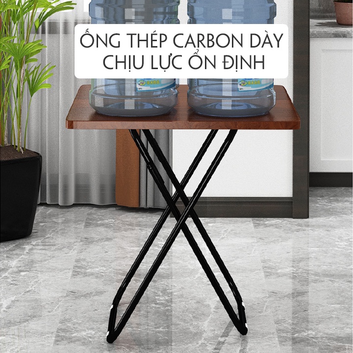 Bàn ăn gấp gọn thông minh hiện đại tiết kiệm không gian sống kích thước 60*60*71cm