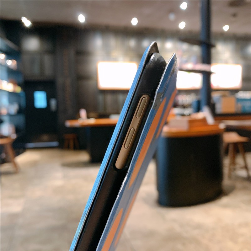 Bao Da Nắp Gập Họa Tiết Hoạt Hình Cho Ipad Mini 1 2 3 4 5 Air Pro 4th 5th 6th 7th 8th Gen 7.9 "9.7" 10.5 "10.2" 10.9 "11"