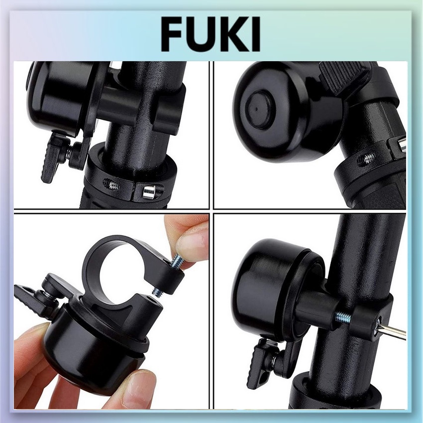 Chuông Xe Đạp thể thao cho mọi loại xe bằng hợp kim cao cấp FUKI