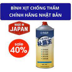 Bình sơn xịt chống thấm  dột đa năng dung tích 650 ml hay 450ml Công nghệ Nhật hàng loại 1