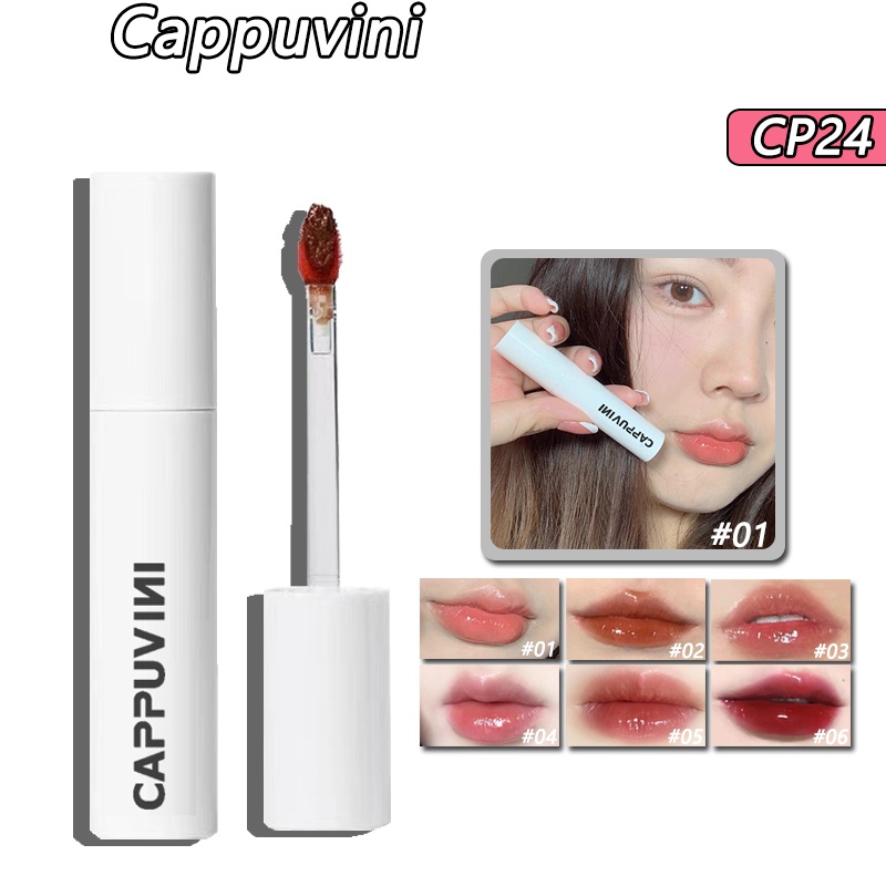 Son bóng Cappuvini 3g vớI tông màu sáng bóng xinh xắn cp24