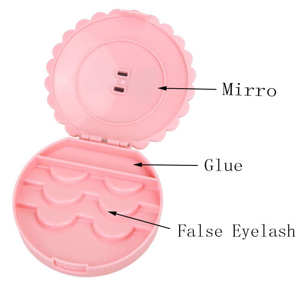 Hộp Đựng Lông Mi Giả Thắt Nơ Tiện Dụng