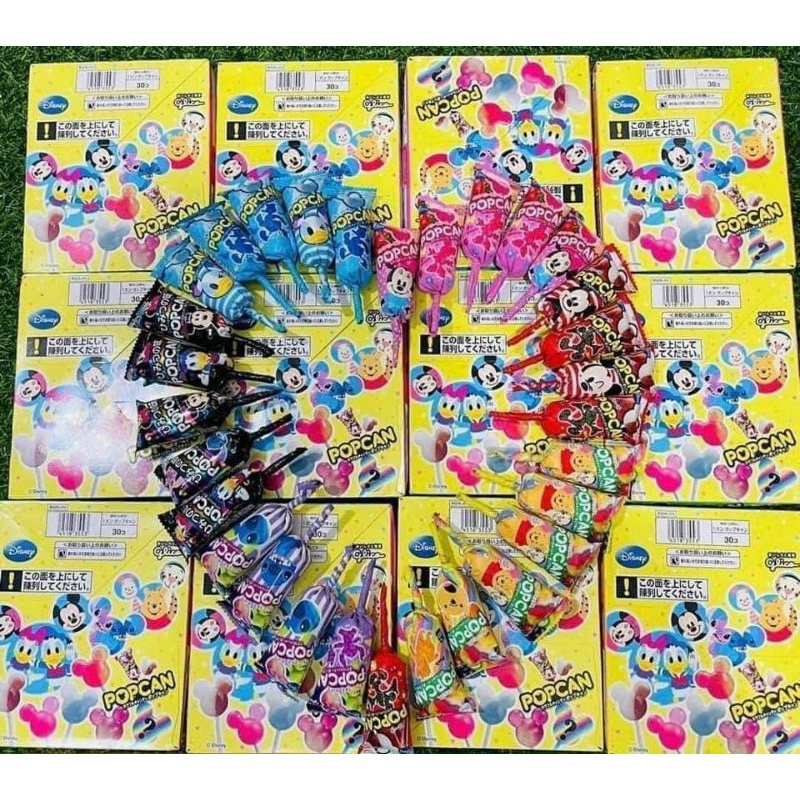 [HSD 11/2024] Kẹo mút Glico Popcan Mickey nội địa Nhật Bản