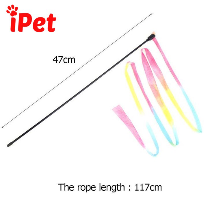 Đồ Chơi Cây Trêu Chó Mèo Bằng Vải 7 Màu - iPet Shop