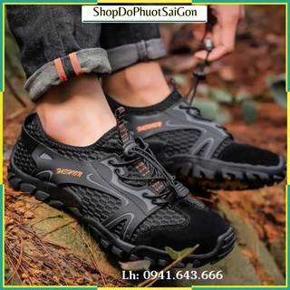 Giày leo núi trekking nam nữ, Đi phượt, Lội suối, Lội nước - Nhanh khô Fashion