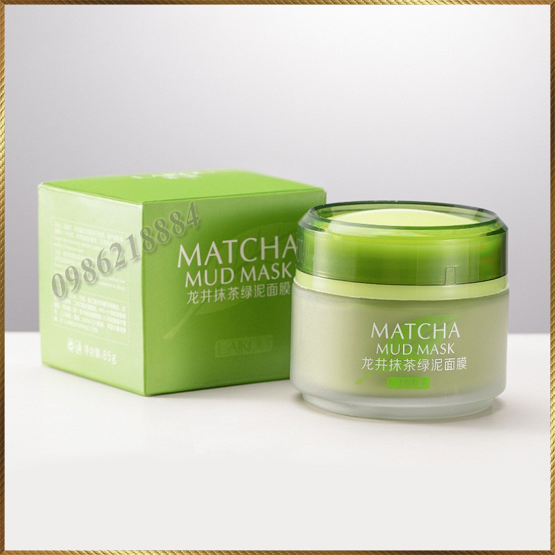 Mặt nạ trà xanh Laikou Matcha Mud Mask MML35