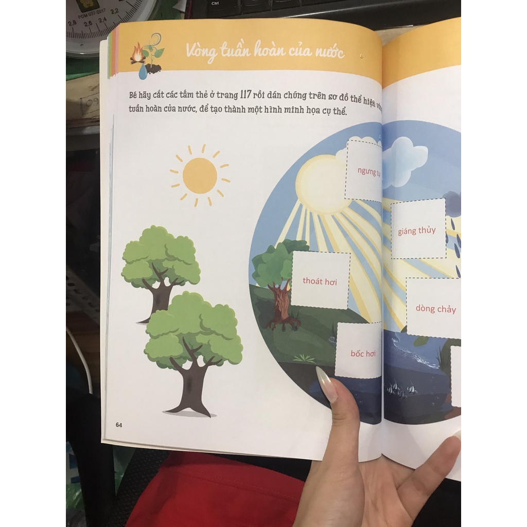 Sách Cuốn sổ lớn Montessori về khám phá thế giới ( Minh Thắng )