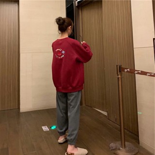 bộ nỉ đỏ sẫm