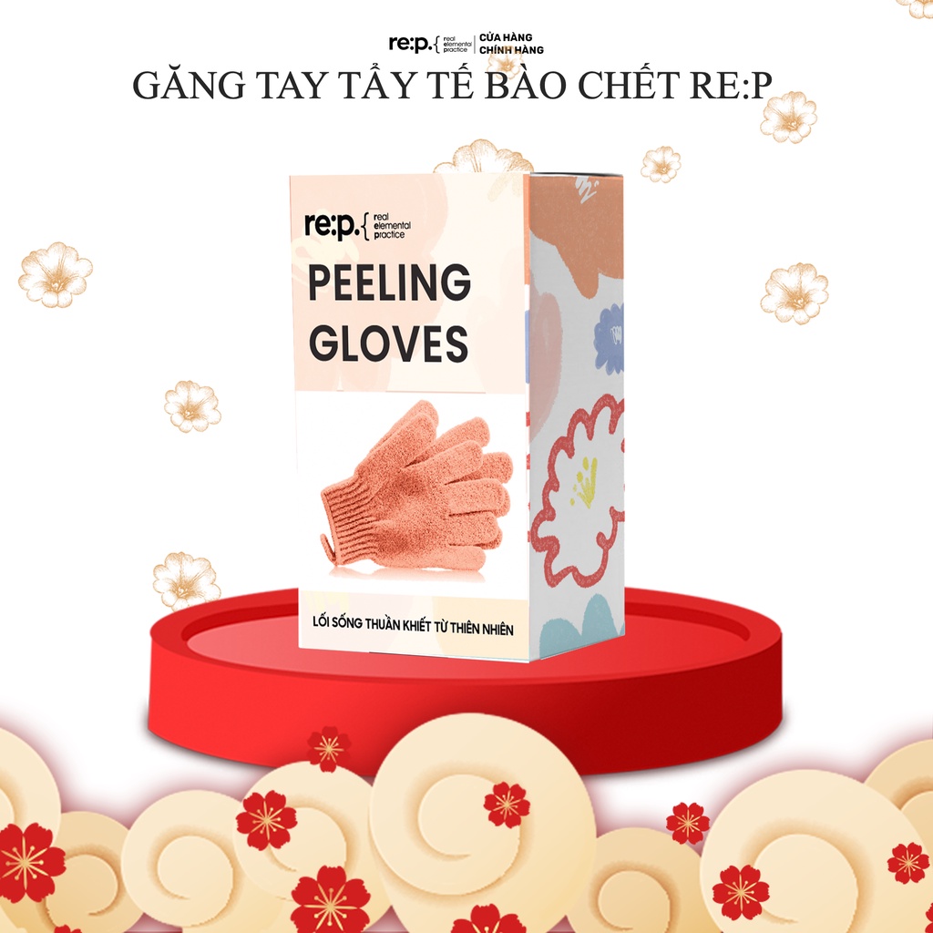 Găng Tay Tắm Tẩy Da Chết Re:p 1 Cái / Hộp