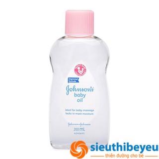 Dầu matxa johnson baby 50/200ml