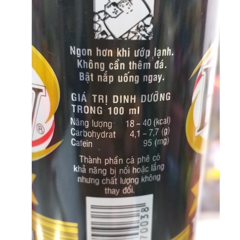 CÀ PHÊ ĐEN/ SỮA BIRDY LON 170ML