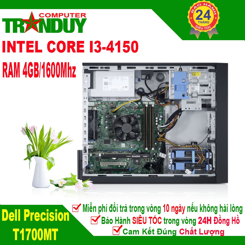 Máy Tính Để Bàn Del Precision T1700 CPU Intel Core I3-4150/Ram 4GB/ FullBox