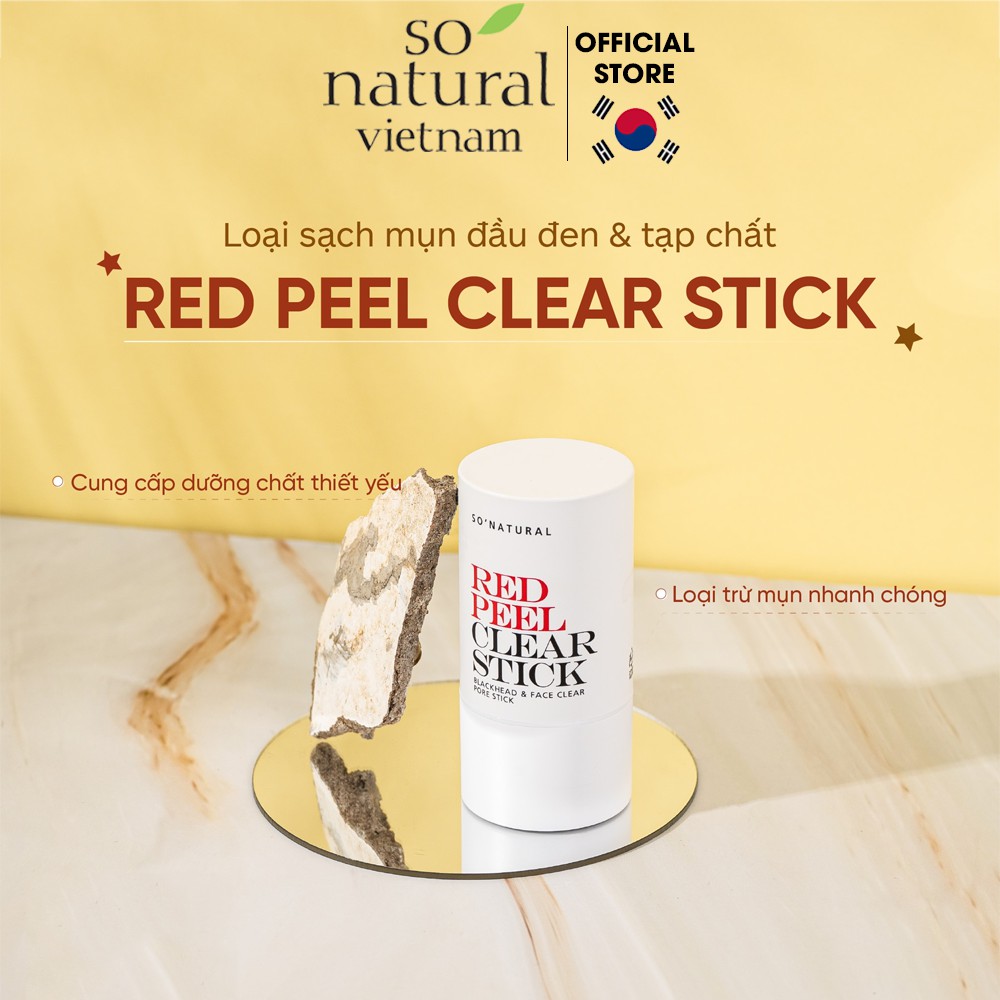 Thanh Lăn Mụn Đậu Đen Se Khít Lỗ Chân Lông Red Peel Clear Stick