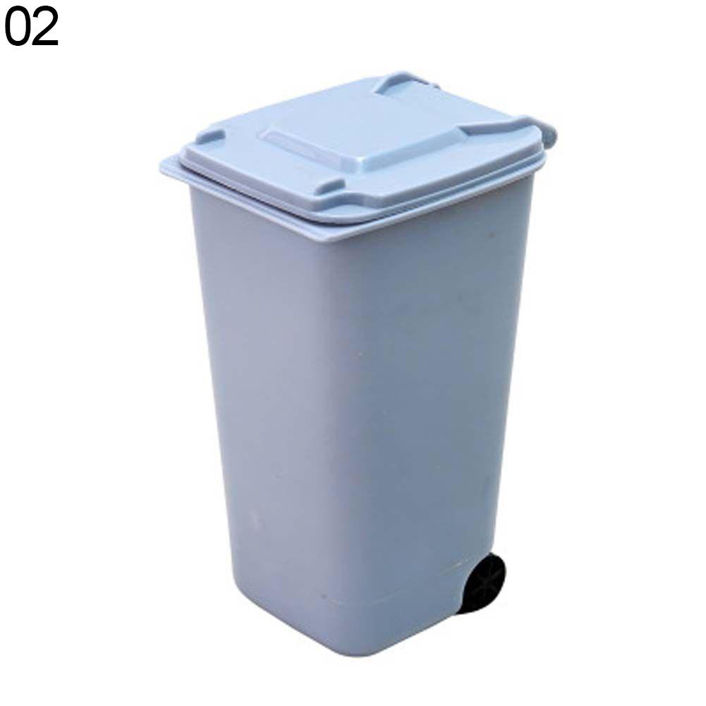 Thùng Rác Mini Để Bàn Hình Thùng Rác Sáng Tạo