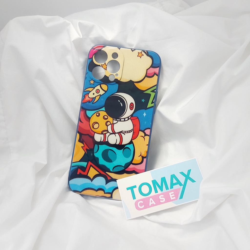 Ốp lưng iphone Phi hành gia các dòng máy 7plus/8plus/x/xs/xr/11/11promax/12/12promax/13/13promax Tomax Case