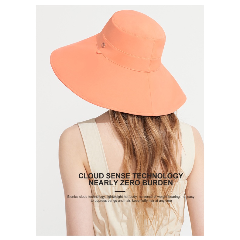 Mũ tai bèo CAMEL CROWN che nắng chống tia uv bảo vệ mặt thời trang mùa hè cho nữ