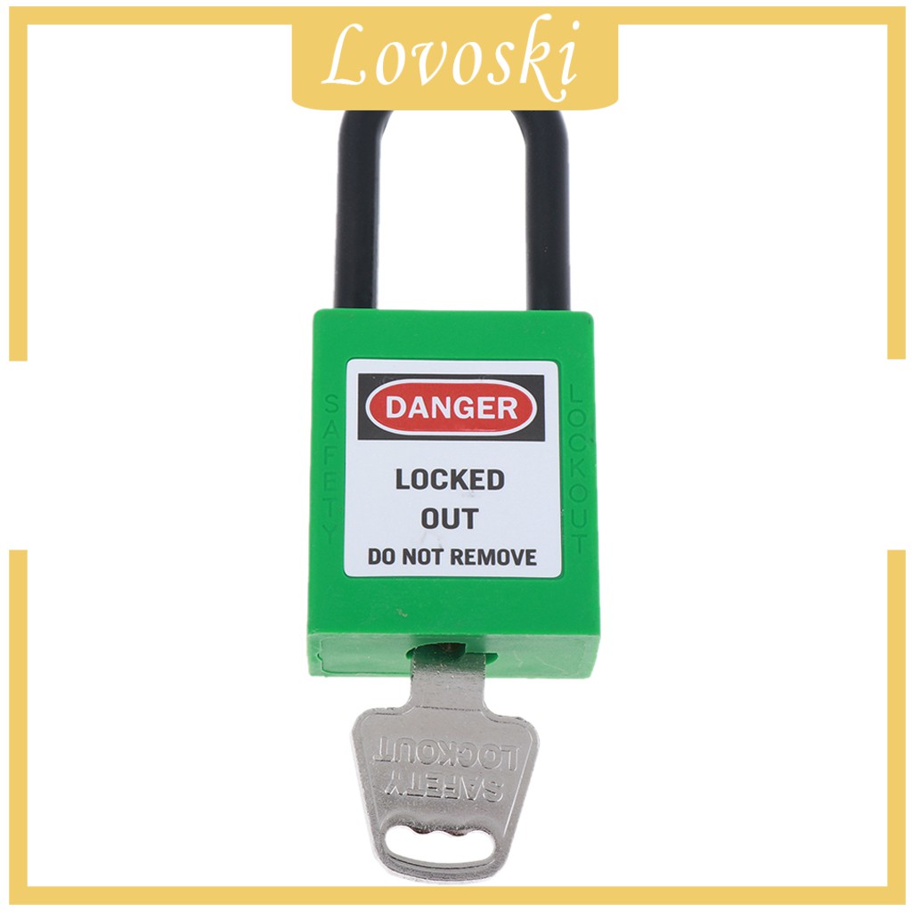 Safety Security Lockout Padlock Keyed Alike Nylon 38mm
