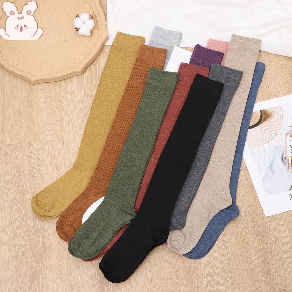 Vớ Cao Qua Gối Màu Sắc Thời Trang Dành Cho Nữ